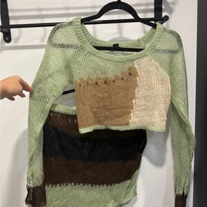 Pretty Little Thing Cut Out Knit Swim Coverup